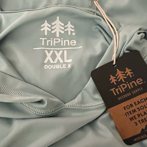 Tripping Men's Green Solar Shield Performance Hoodie - Picture 6 of 7